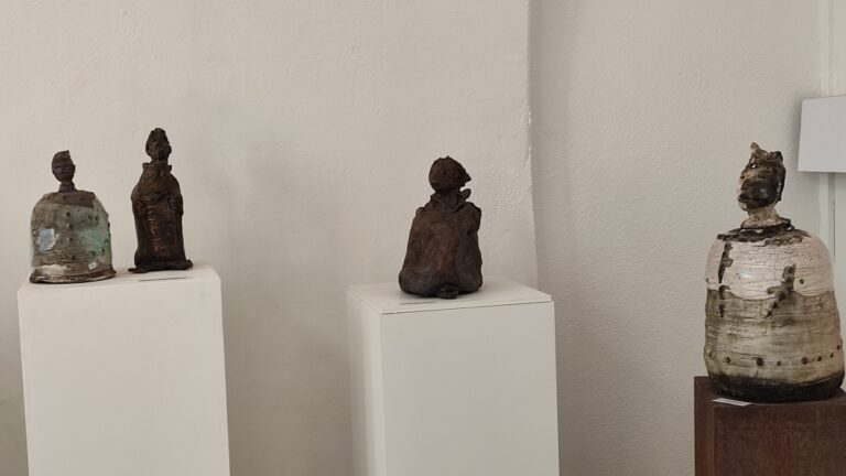 Sculptures raku